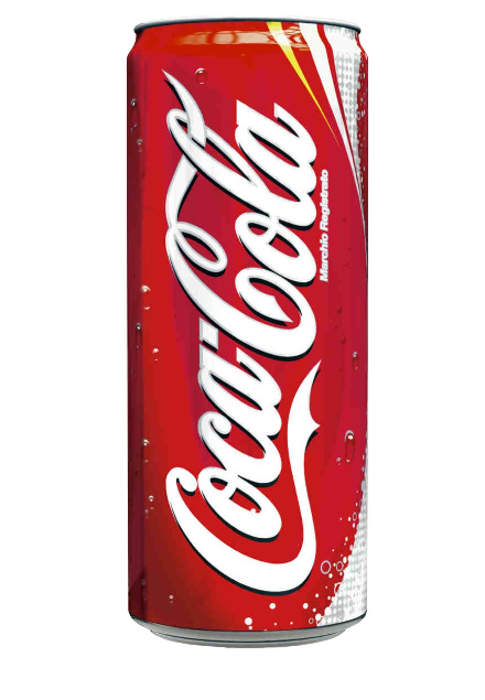BIBITE COCA COLA cl. 33 x 24 LATTINA SLEEK