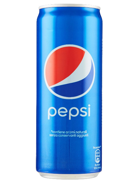 BIBITE PEPSI COLA REGULAR cl. 33 x 24 LATTINA SLEEK