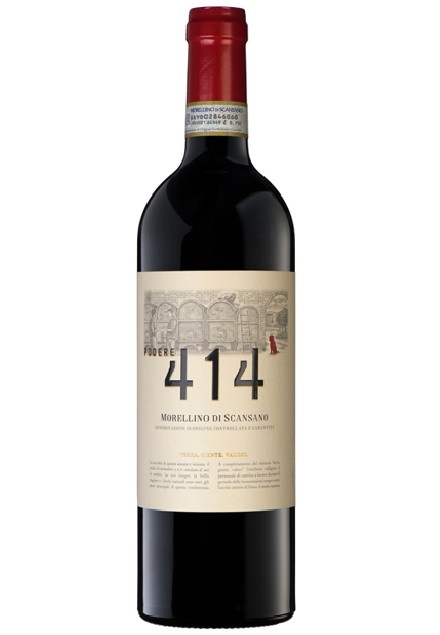VINO CASTELLI S. PODERE 414 MORELLINO DI SCANSANO DOCG cl. 75