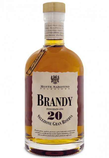 BRANDY ZANIN MONTE SABOTINO SELEZ. GRAN RISERVA 20 ANNI cl. 70