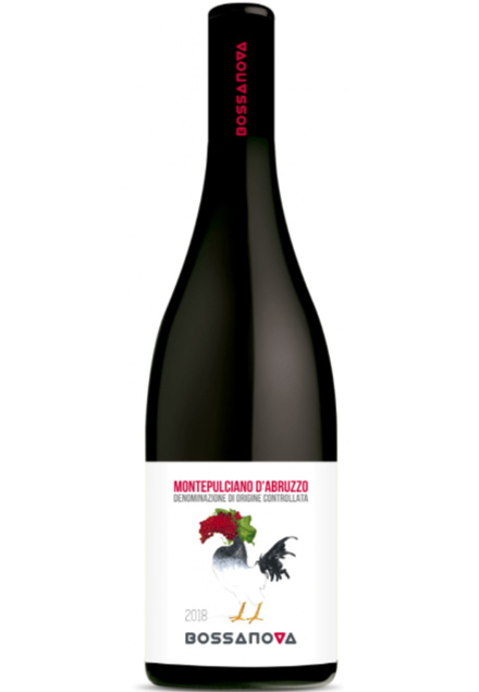 VINO BOSSANOVA MONTEPULCIANO D'ABRUZZO 2018 DOC cl. 75