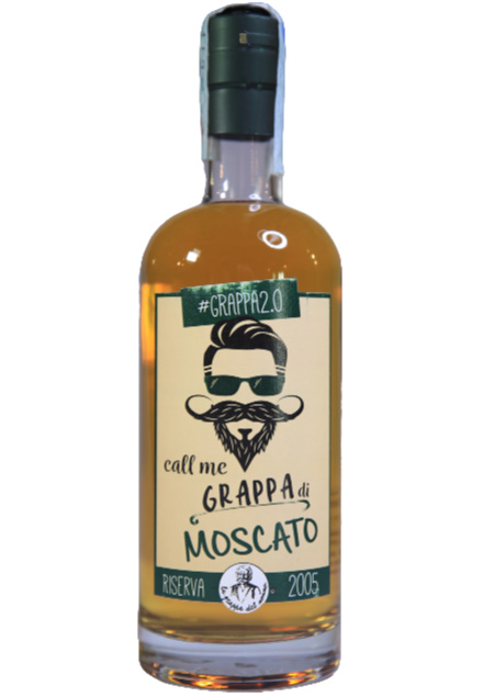GRAPPA DEALP CALL ME STRAVECCHIA MOSCATO 2005 40° cl. 70