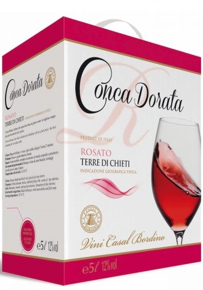 VINO CASAL BORDINO ROSATO BAG IN BOX LT. 5