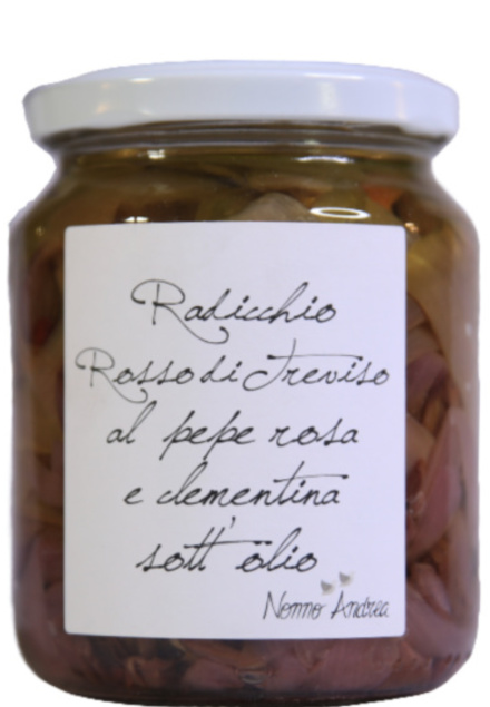 RADICCHIO ROSSO DI TREVISO AL PEPE ROSA NONNO ANDREA gr. 390