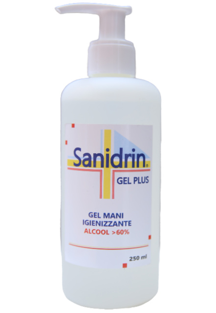 SANIDRIN GEL PLUS MANI 250 ML DISPENSER