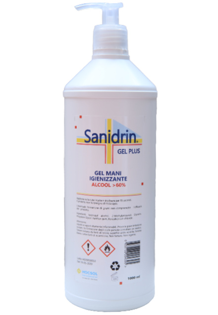 SANIDRIN GEL PLUS MANI 1000 ML DISPENSER