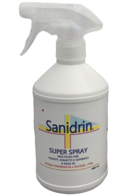 SANIDRIN SUPER - IDROALCOLICA > 70%  400 ML SPRAY