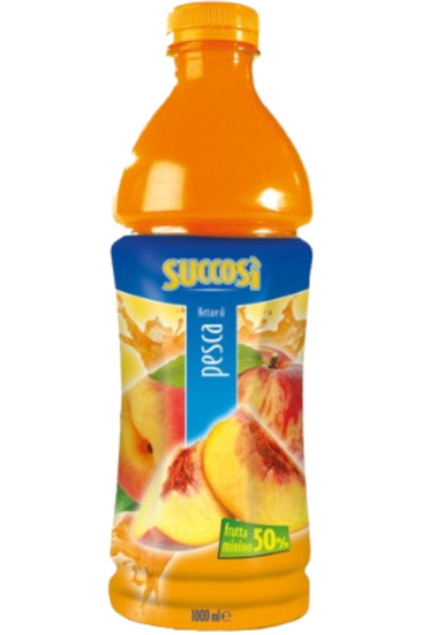 SUCCHI SUCCOSI' PESCA cl. 100 x 6 PET
