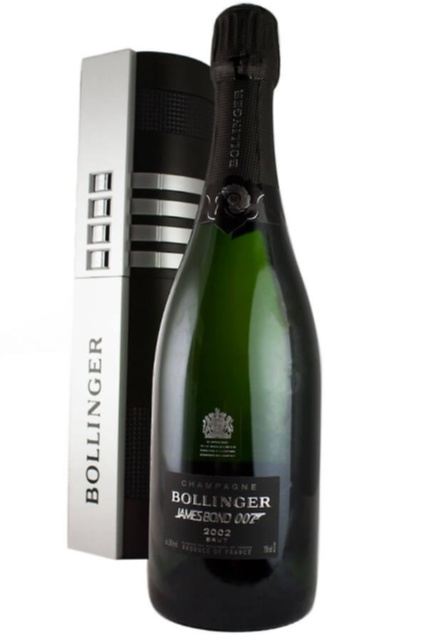 CHAMPAGNE BOLLINGER FOR 007 GRANDE ANNEE' '02 cl. 75 AST.