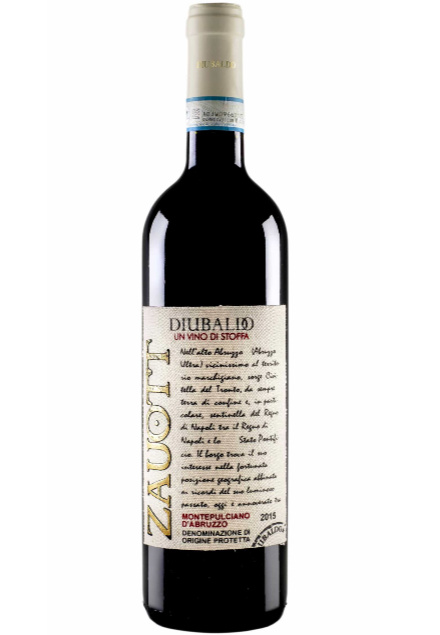 VINO DIUBALDO ZAUOTT MONTEPULCIANO D'ABRUZZO DOC cl. 75