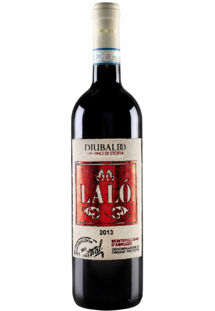 VINO DIUBALDO LALO' MONTEPULCIANO D'ABRUZZO DOC cl. 75