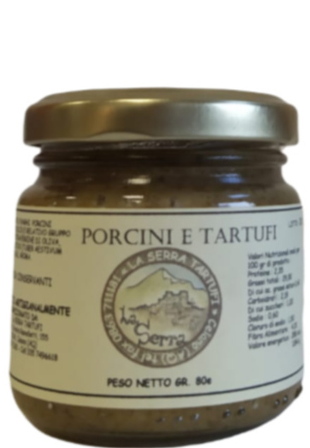 CREMA PORCINI E TARTUFO LA SERRA gr. 80