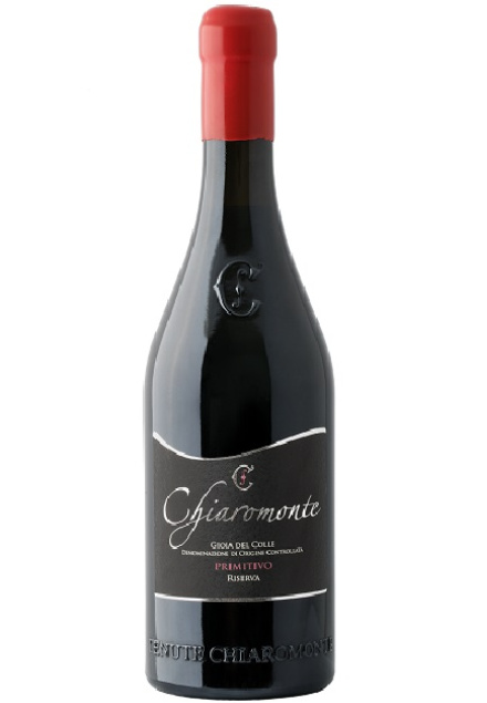 VINO TENUTE CHIAROMONTE RISERVA PRIMITIVO DI GIOIA DEL COLLE '08/18° DOC cl. 75