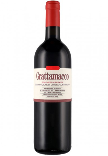 VINO GRATTAMACCO BOLGHERI SUPERIORE GRATTAMACCO '12 DOC cl. 75