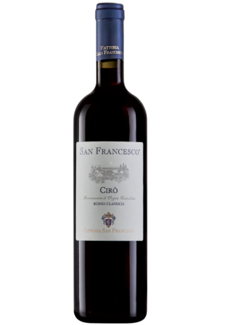 VINO FATTORIA SAN FRANCESCO CIRO' ROSSO DOC cl. 75