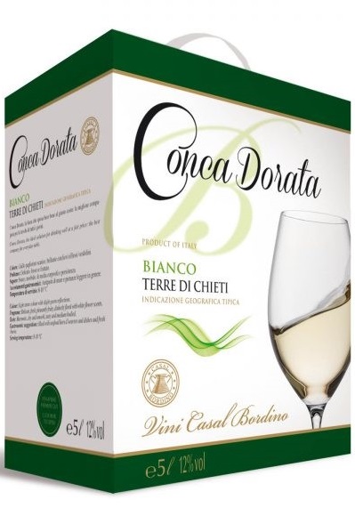 VINO CASAL BORDINO BIANCO BAG IN BOX LT. 5